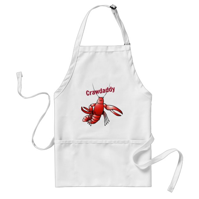 Delantal CrawDaddy Red Crays (Frente)