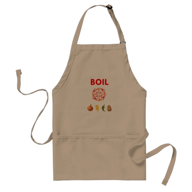 Delantal Crawfish Boil Apron (Frente)