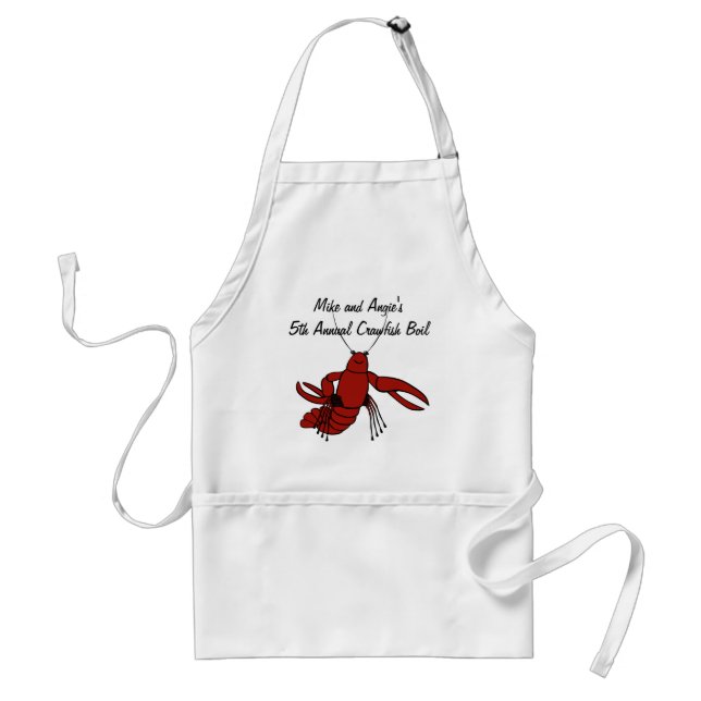 Delantal Crawfish Boil Apron (Frente)