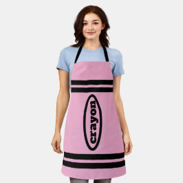 Delantal Crayon Apron Family & Group Costumes - Rosa