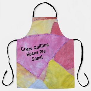 Delantal Crazy Quilting