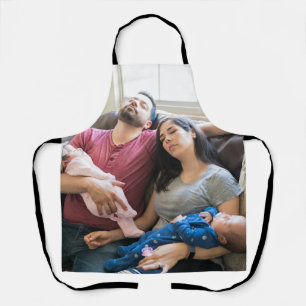 Delantal Crea tu propia foto personalizada Pic DIY Familia