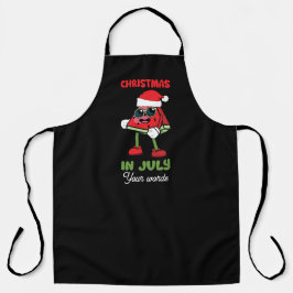 Delantal Crea tu propia sandía Santa