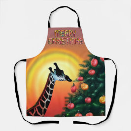 Delantal Crea tu propia y primera Navidad fuera de África