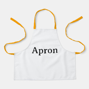 Delantal Crea tu Propio Diseño Simple