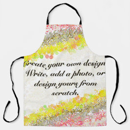 Delantal Crea tu propio diseño y regalo único de fotos