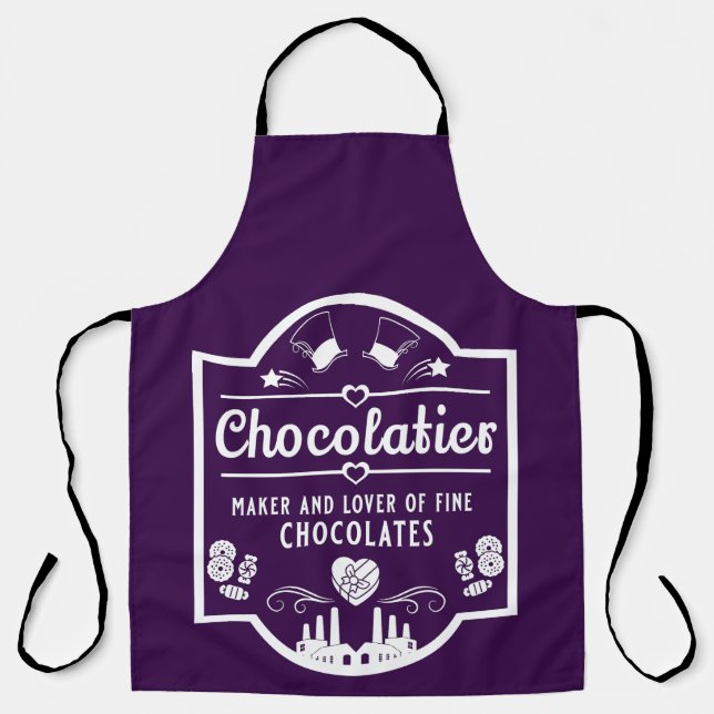 Delantal Creador de chocolate (Anverso)