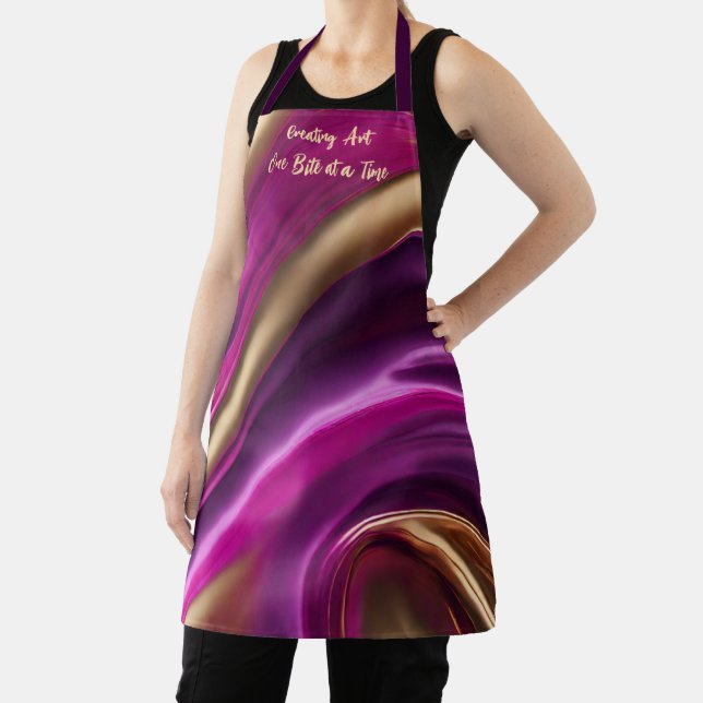 Delantal Crear arte, una cometa a la vez - Resumen moderno  (in situ)