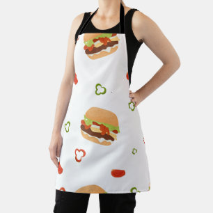 Delantal Crear su propio Apron de impresión simple de pizza