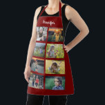 Delantal Crear su propio nombre de collage de fotos de la f<br><div class="desc">Crea tu propio nombre de collage de fotos familiar Apron. Puedes personalizarlo y agregar tus fotos y nombres más hermosos.</div>