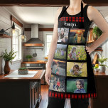 Delantal Crear su propio nombre de collage de fotos de la f<br><div class="desc">Crea tu propio nombre de collage de fotos de la familia,  patrón a cuadros,  Apron. Puedes personalizarlo y agregar tus fotos y nombres más hermosos.</div>