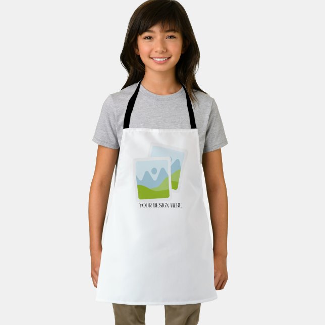 Delantal Crear tu propio Personalizado Apron - Cargar diseñ (in situ)