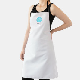 Delantal Crear un uniforme de personal con logotipo de empr