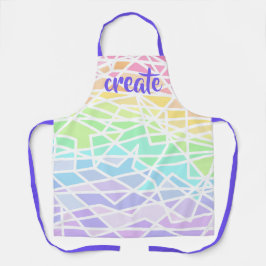 Delantal Create Rainbow Apron