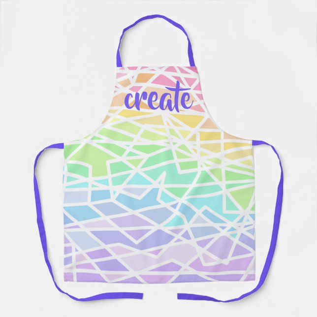 Delantal Create Rainbow Apron (Anverso)