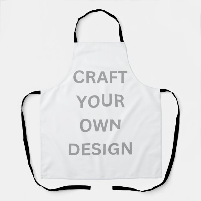 Delantal Create Your Own Design (Anverso)