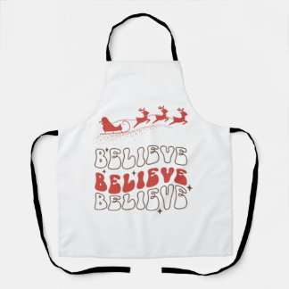 Delantal creer navidades de Santa Claus Caja de madera Rótu
