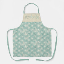 Crema de copos de nieve en verde menta