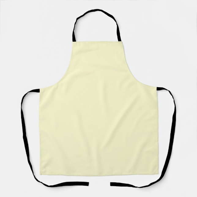 Delantal Creme White Red Apron for Stylish Cooking (Anverso)