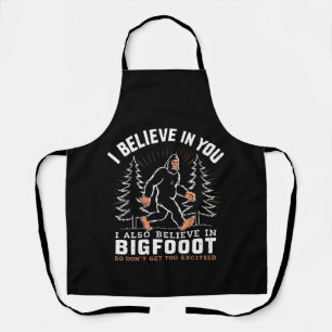 Delantal Creo En Ti Pero También Creo En Bigfoot