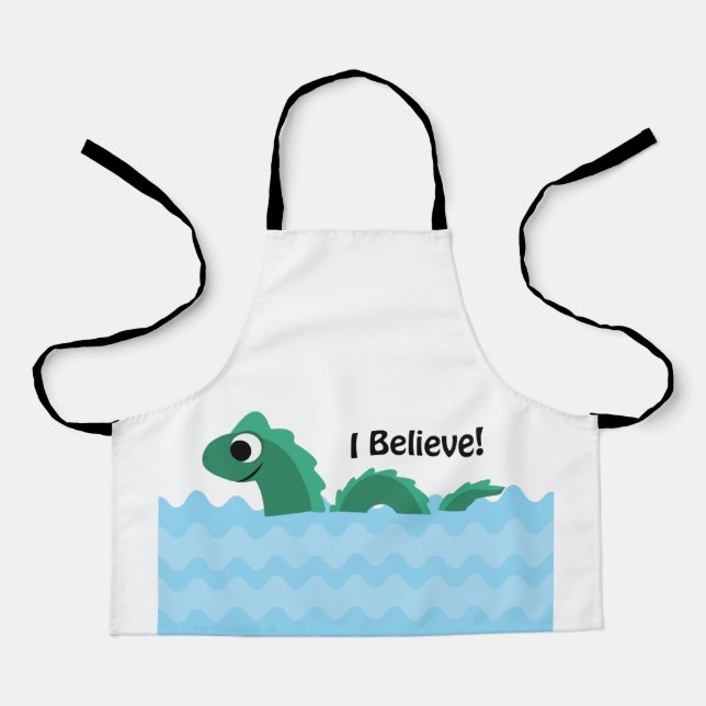 Delantal ¡Creo! Marcas de corte (Anverso)