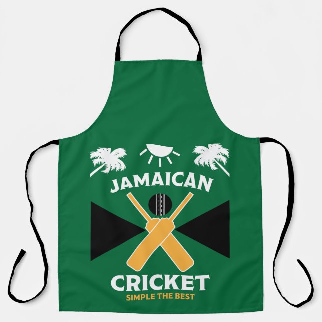 Delantal Cricket de Jamaica (Anverso)