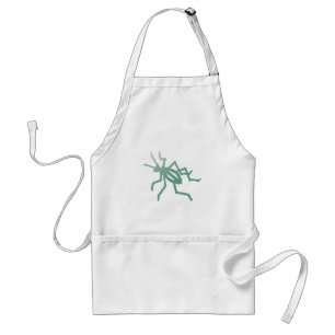 Delantal Cricket verde poético