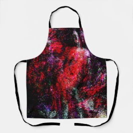 Delantal Crimson Form - Artistic Apron