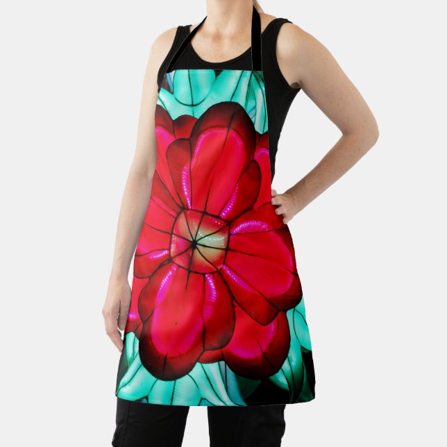 Delantal Crimson Majesty  (in situ)