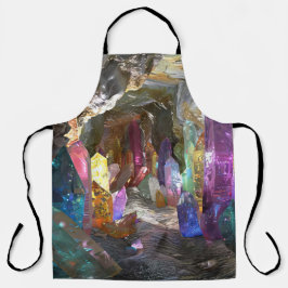 Delantal Cristal natural colorido