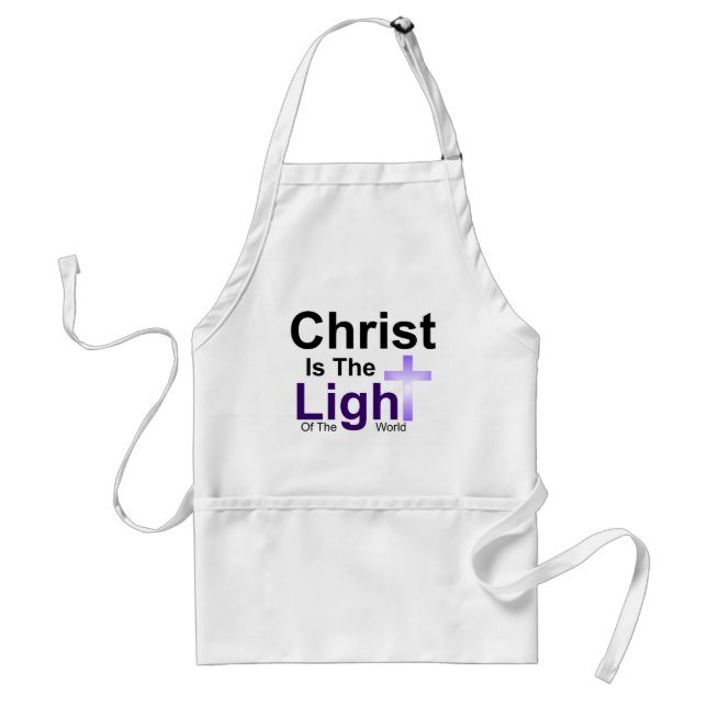 Delantal Cristo Es La Luz (Frente)