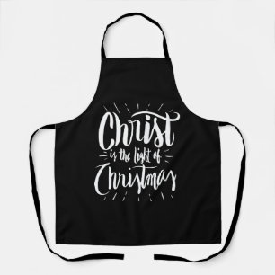 Delantal Cristo es la luz de los Navidades - Fiesta cristia