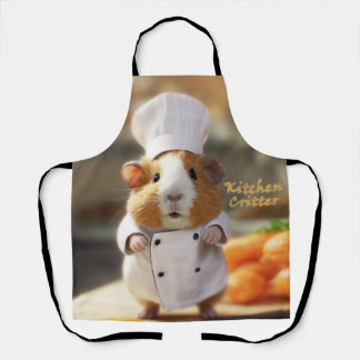 Delantal Critter de cocina Guinea Pig Apron