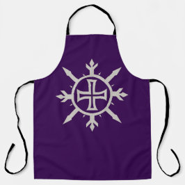 Delantal "Cross Emblem" All-Over Print Apron
