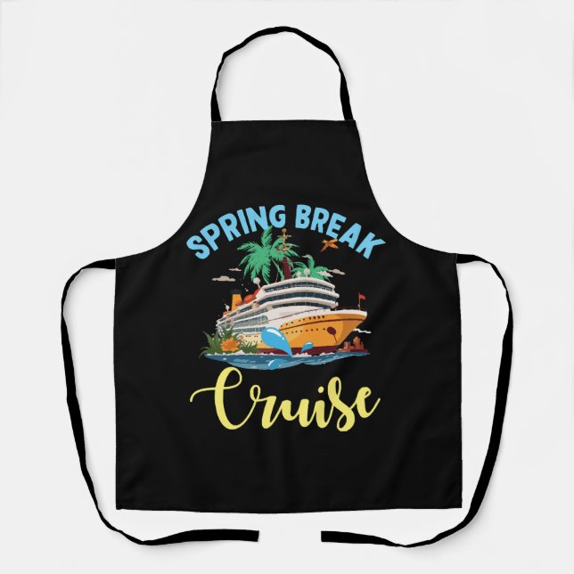 Delantal Crucero de vacaciones de primavera (Anverso)