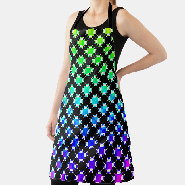 Delantal Cruz de Círculo Sólido por Kenneth Yoncich (in situ)