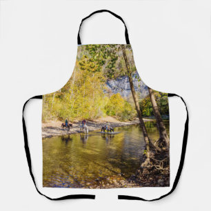 Delantal Cruzando el río Buffalo Apron