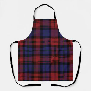 Delantal Cuadro Clan MacLachlan Tartán Morado Negro