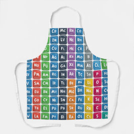 Delantal Cuadro periódico de los elementos 3