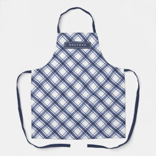 Delantal Cuadros Azules