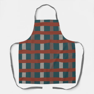 Delantal Cuadros de Plaid Coloridos para Cocineros de Parri