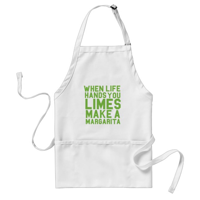 Delantal Cuando la vida le da las cales hacen a una (Frente)