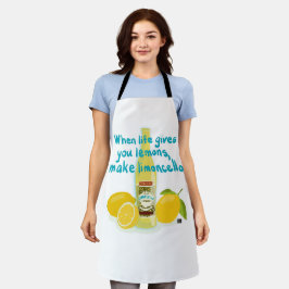 Delantal Cuando la Vida te Da Limones - Haz Limoncello