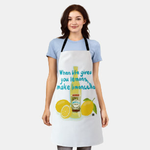 Delantal Cuando la Vida te Da Limones - Haz Limoncello