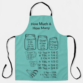 Delantal Cuánto y cuántos Apran