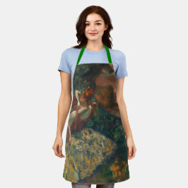 Delantal Cuatro bailarinas, arte de Degas