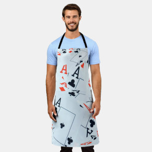 Delantal "Cubierta de destino: Aces estratificados en una d