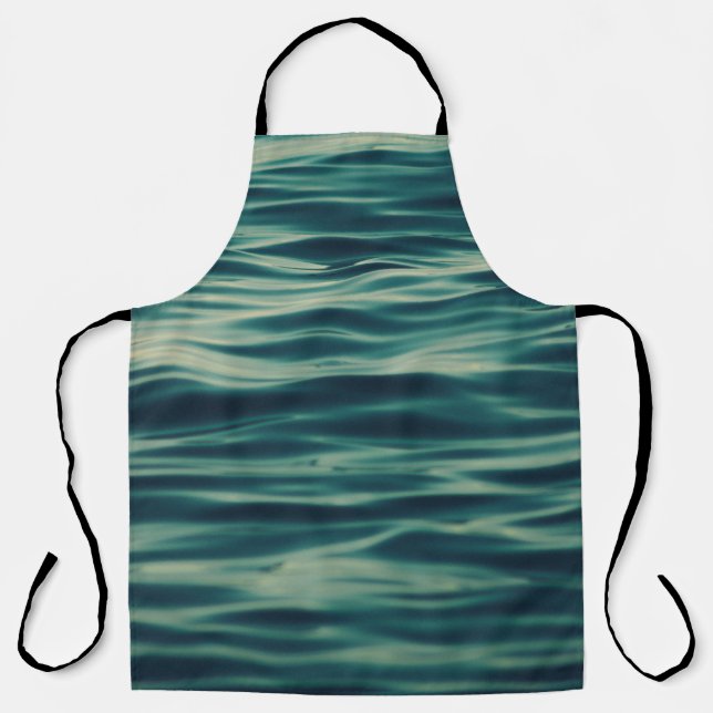 Delantal Cuerpo ondulado del agua (Anverso)