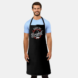 Delantal Cuerpo por Brisket Gran Apron Negro
