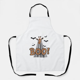 Delantal Cuesta Giraffe Boo Halloween Diversión Disstume Zo